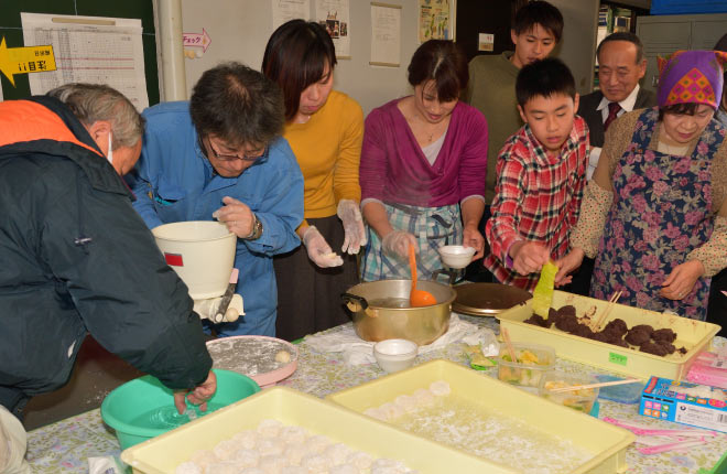 餅つき大会